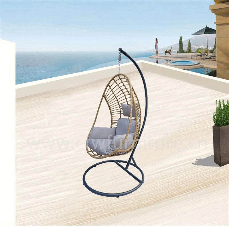 Home Hotel Furniture Outdoor Garden Patio Hanging Rattan Wicker Egg Hammock Swing Chair