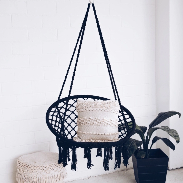 New Design Swing Cotton Rope Hanging Swing Hammock Chair