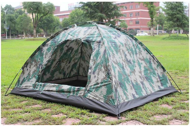 Outdoor Camping Jungle Camouflage Tent Travel Camping Ultralight Waterproof Beach Tent