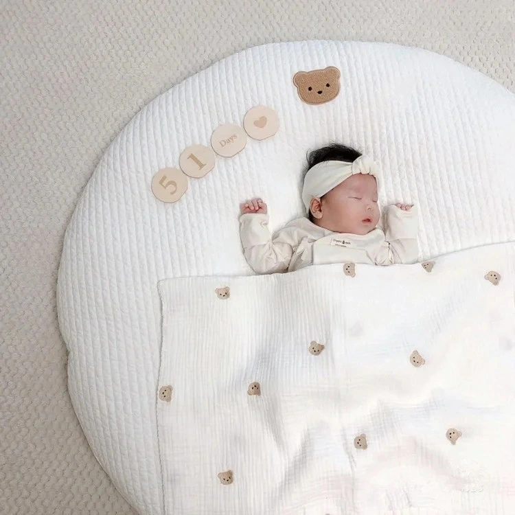 Thickened Soft Baby Climbing Pad Baby Anti-Fall Cotton Floor Mat