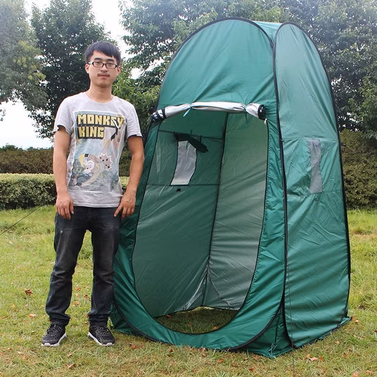 シャワー、バスタブ、トイレおむつ交換台用の自動キャンプテント